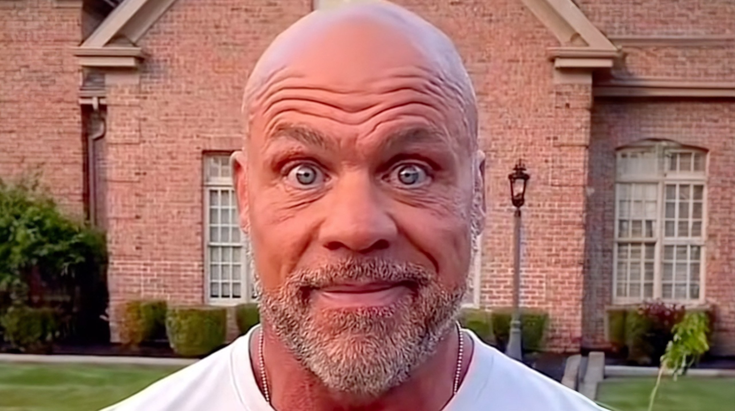 Kurt Angle Stare Face meme template