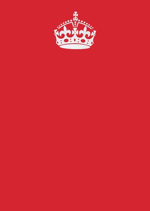 Keep Calm And Carry On Red meme template