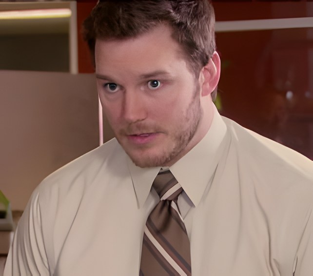 Afraid To Ask Andy (Closeup) meme template