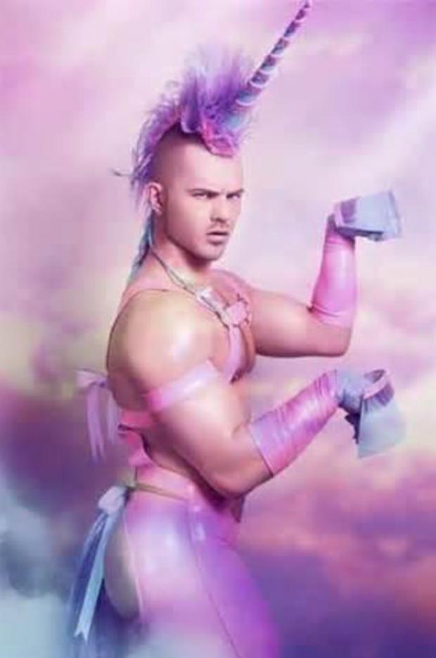 Gay Unicorn meme template