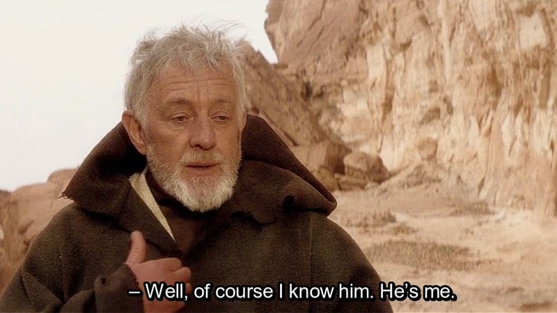Obi Wan Of course I know him, He's me meme template