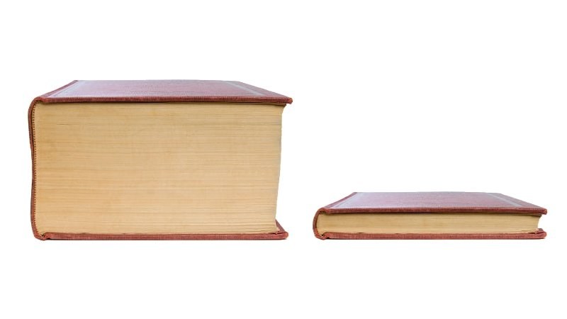 thick book thin book meme template