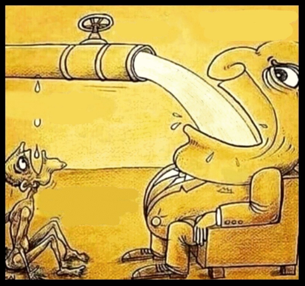 fat guy drinking water meme template